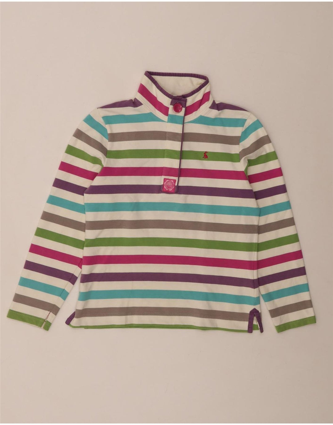 Женский свитер JOULES UK 10, маленький, разноцветный в полоску