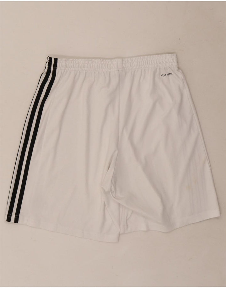 Мужские спортивные шорты Adidas Aeroready, средний белый полиэстер