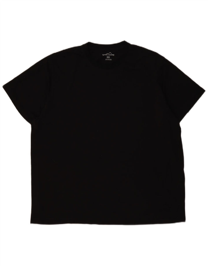 Мужская футболка Eddie Bauer Top 2XL, черный хлопок