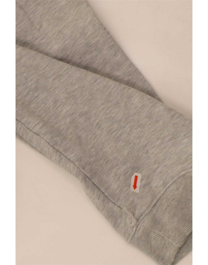 Мужской свитер Lacoste, размер 8, 3XL, серый хлопок с крапинками