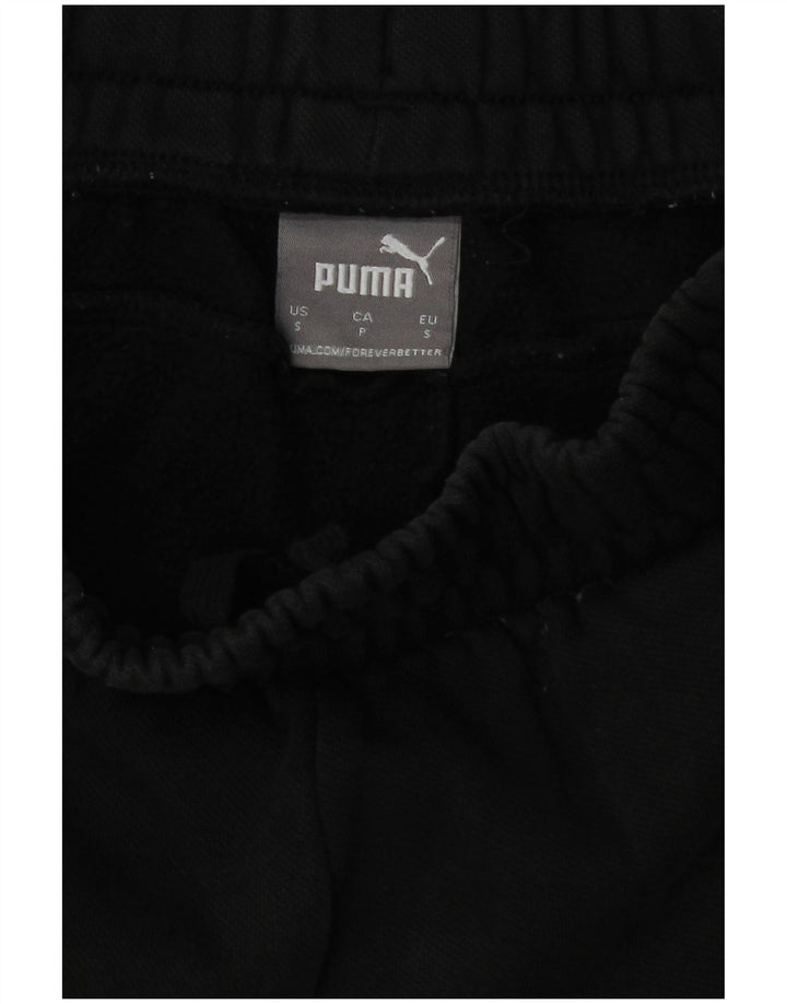 Женские спортивные брюки PUMA Joggers UK 10, маленькие черные хлопковые