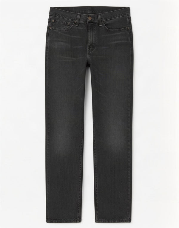 Мужские прямые джинсы Levi's W34 L34, черный хлопок