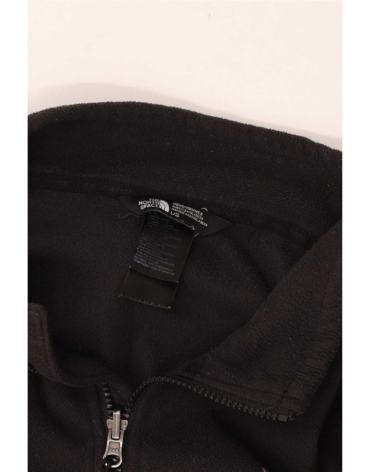 Мужская флисовая куртка The North Face UK 40, большая, черная, полиэстер