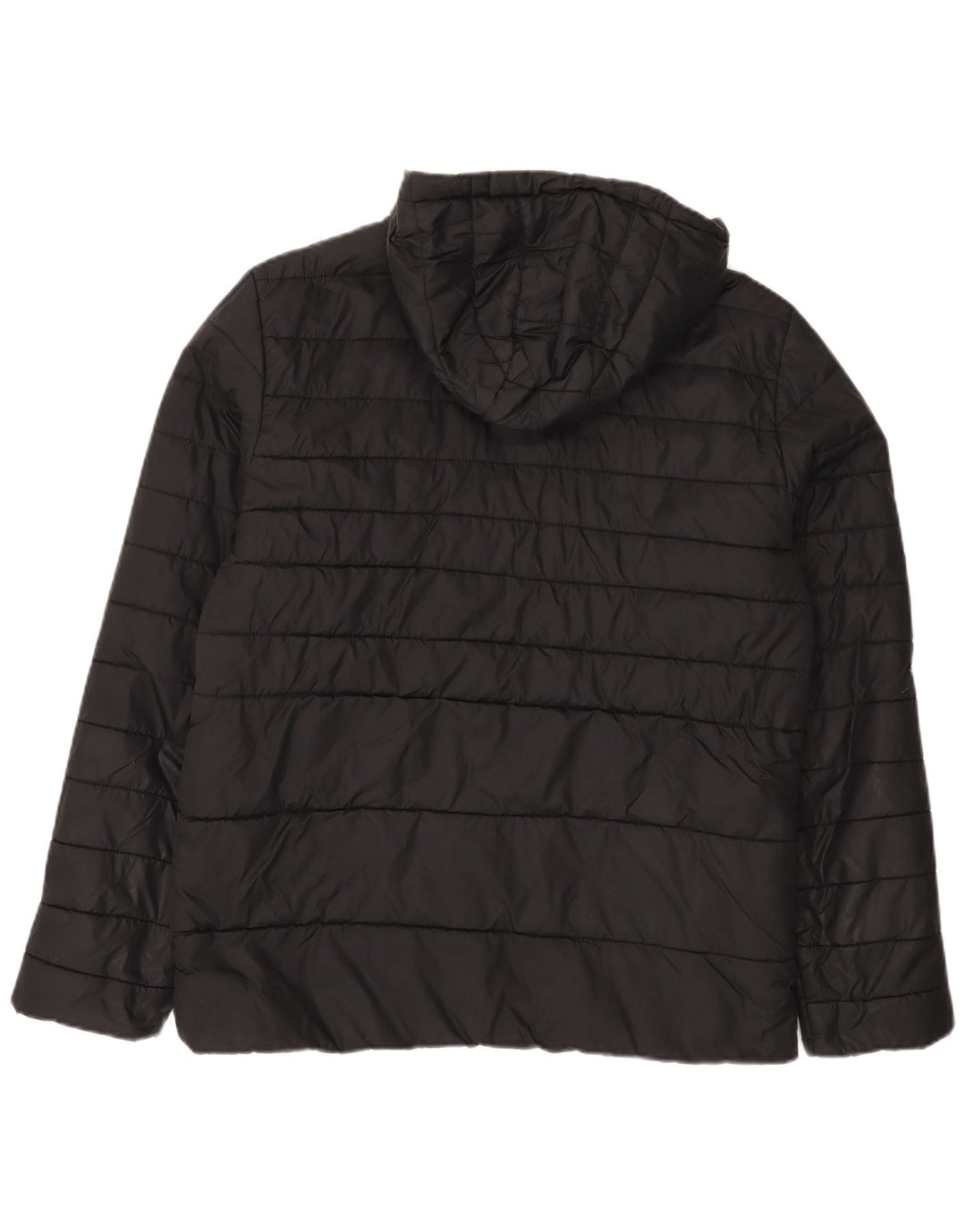 Мужская стеганая куртка с капюшоном Jack & Jones UK 40, большая черная