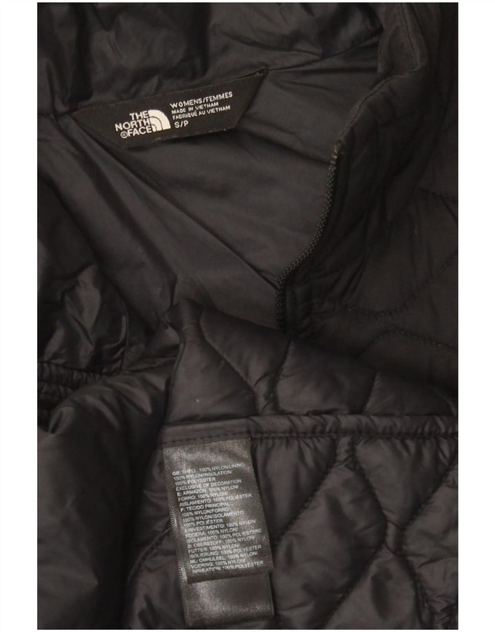 Женская стеганая куртка The North Face UK 10, маленькая, черный нейлон