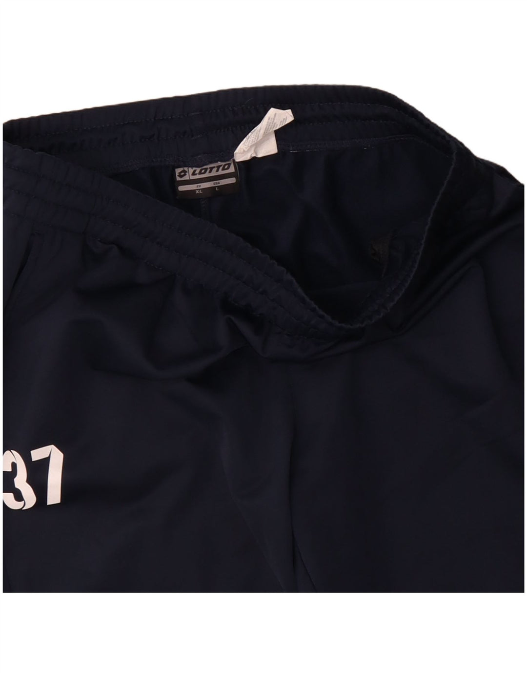 Мужские спортивные брюки Lotto XL темно-синие из полиэстера