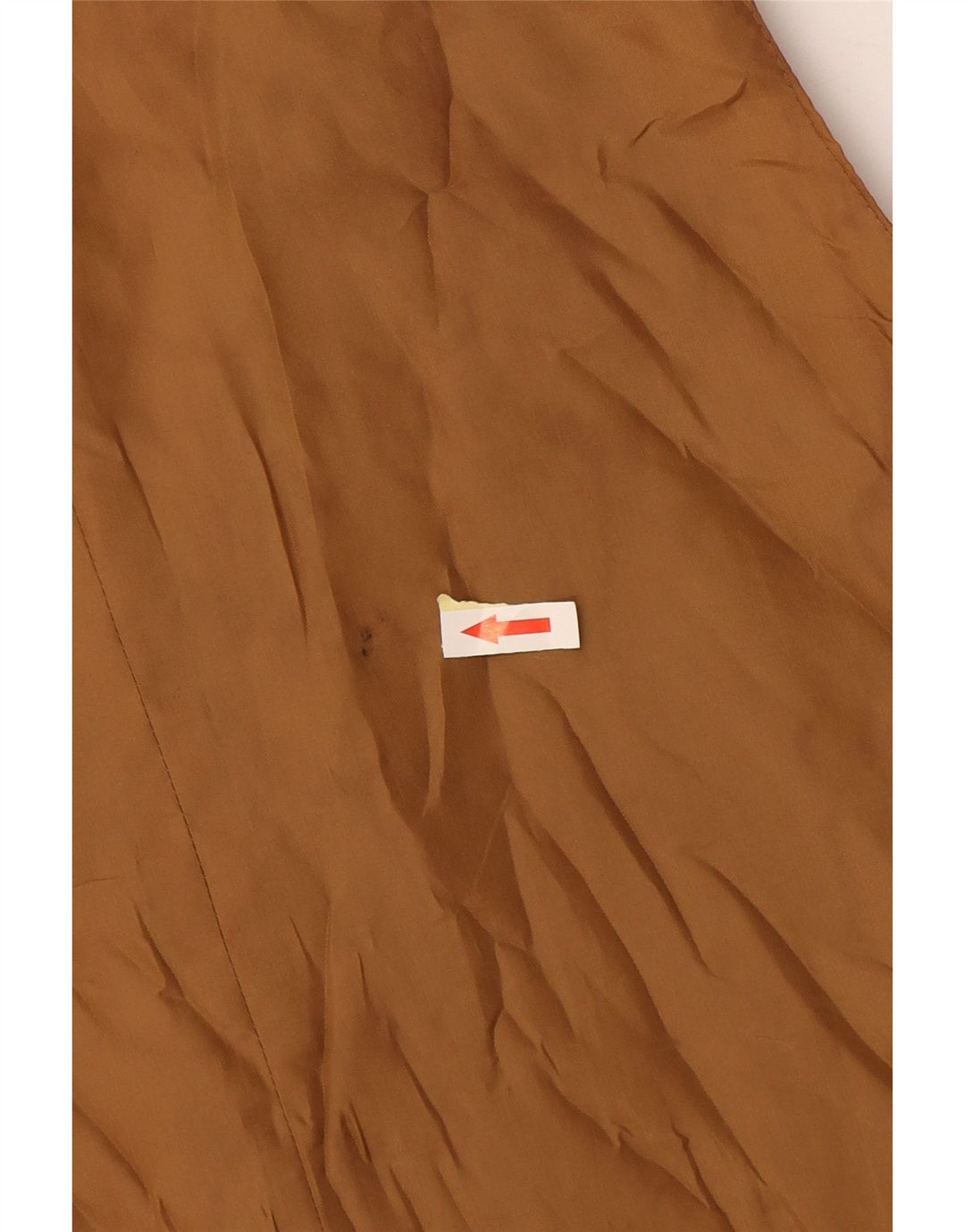 Винтажный мужской замшевый жилет среднего бежевого цвета из кожи