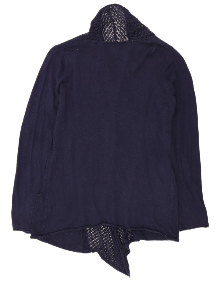 Женский открытый кардиган FAT FACE, размер UK 10, маленький, темно-синий, хлопок