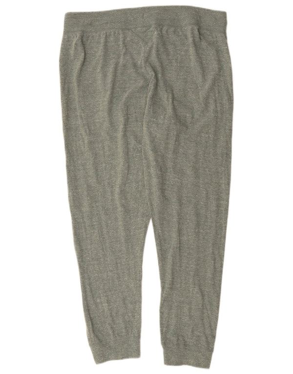 Женские спортивные брюки NIKE для джоггеров UK 18 XL, зеленый хлопок с крапинками