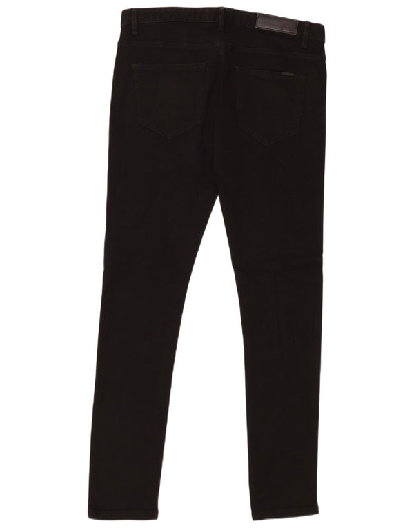 Diesel Mens Slim Jeans W32 L32 Black Cotton