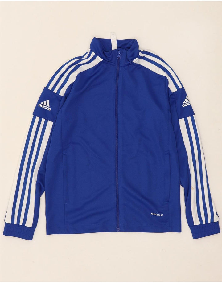 Спортивный костюм Adidas Aeroready для мальчиков 11-12 лет, синий полиэстер