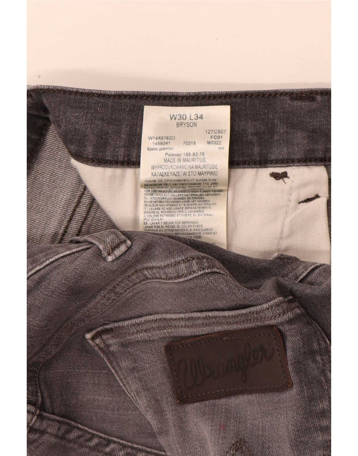 Женские узкие джинсы Wrangler W30 L31, серый хлопок