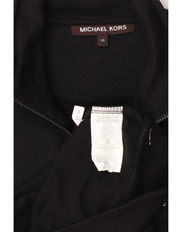 Мужской спортивный костюм Michael Kors, верхняя куртка XS, черный хлопок