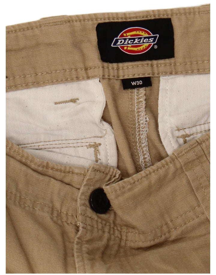 DICKIES Мужские прямые брюки карго W30 L30 Бежевые
