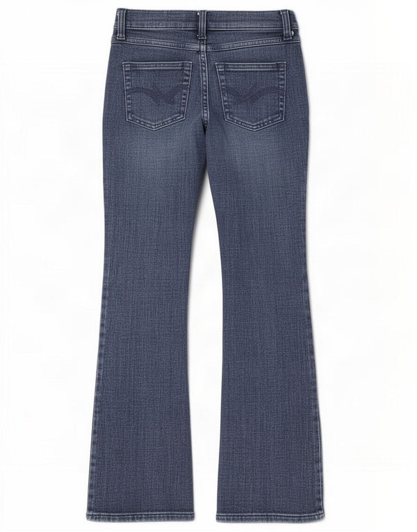 Джинсы Wrangler для девочек Bootcut 13–14 лет W26 L28 Темно-синие, хлопок