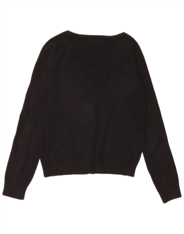Женский кардиган Zara UK 12, средний черный