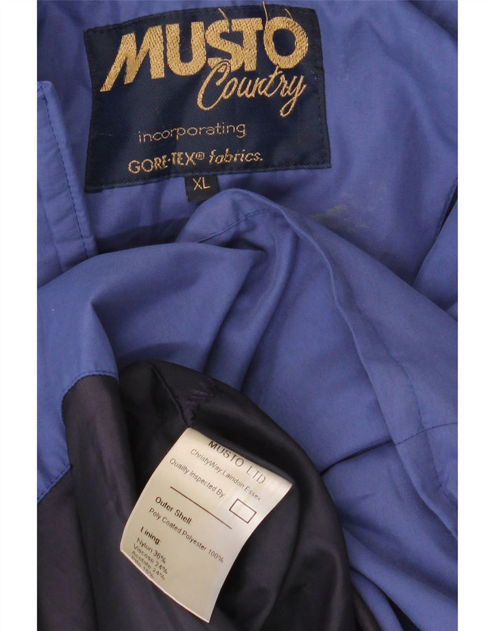 Мужская дождевик Musto Gore-Tex UK 42 XL, синий нейлон