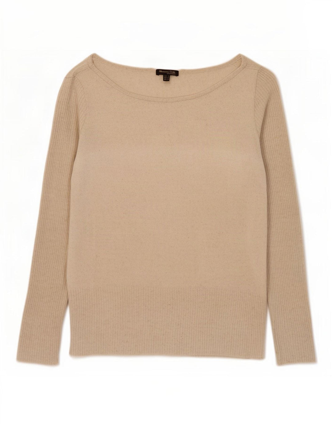 Женская блузка Massimo Dutti Top UK 10 Small Бежевый