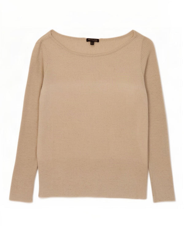 Женская блузка Massimo Dutti Top UK 10 Small Бежевый