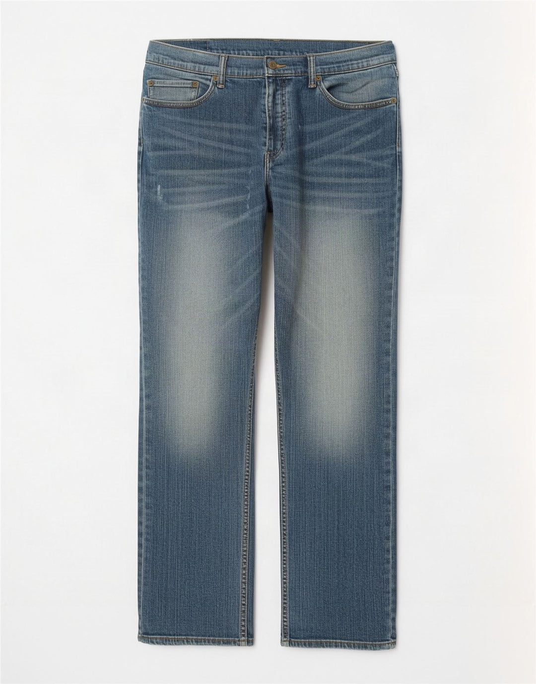 Мужские прямые джинсы Levi's 514 W36 L32 синие, хлопок