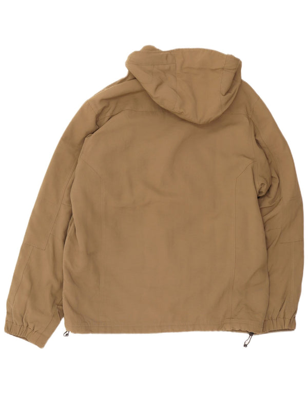 Мужская ветровка Woolrich с капюшоном UK 40, большой нейлон цвета хаки