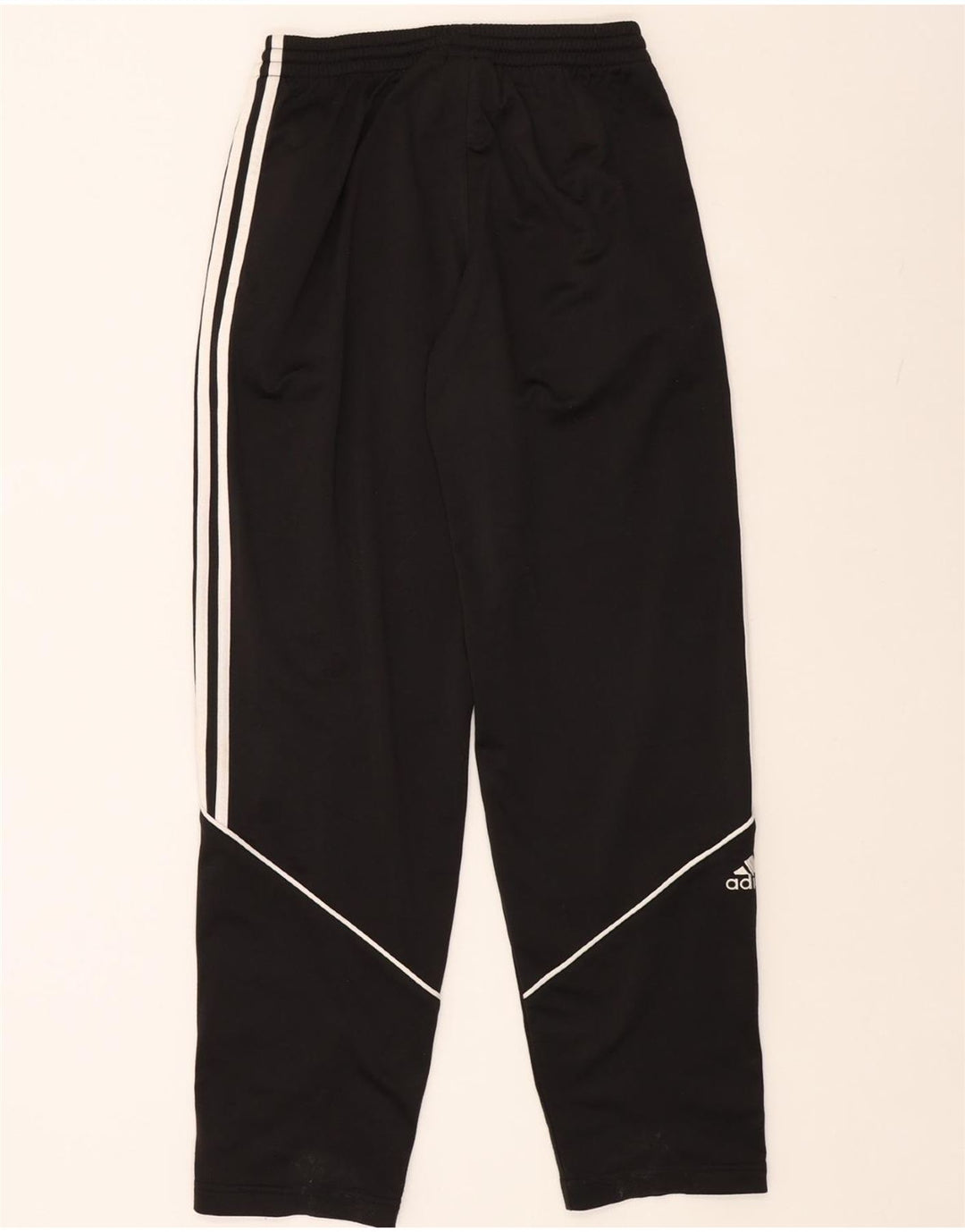 ADIDAS Mens Tracksuit Trousers Small  Black Polyester Vintage Adidas and Second-Hand Adidas from Messina Hembry 