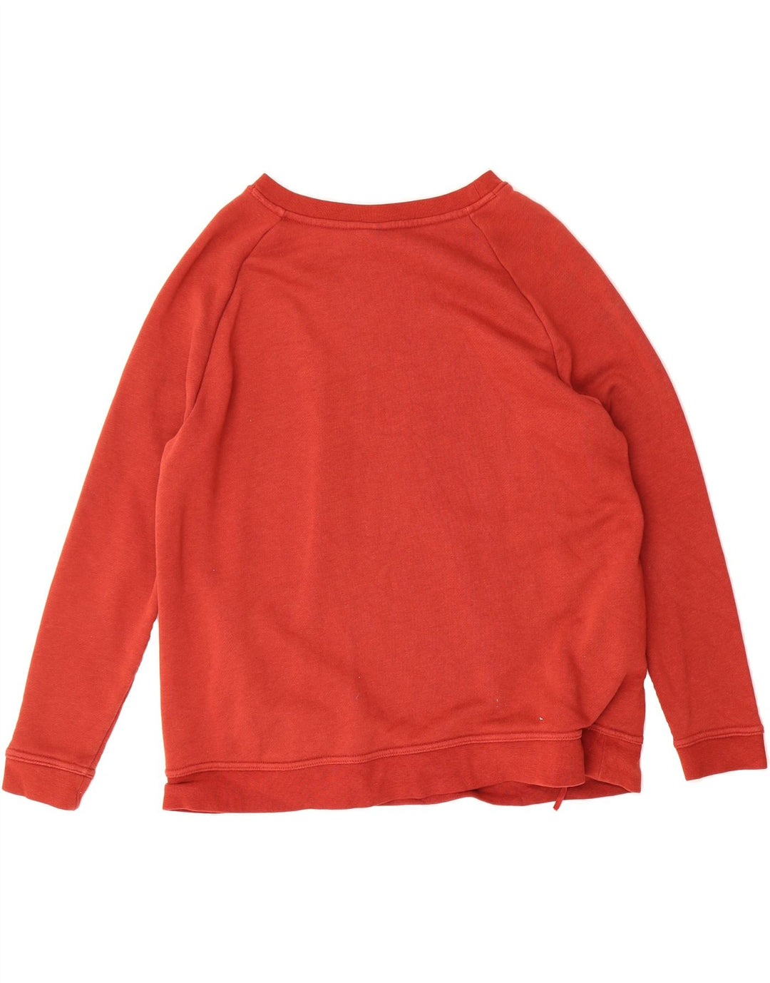 NIKE Womens Graphic Sweatshirt Jumper UK 16 Large Red Cotton Vintage Nike and Second-Hand Nike from Messina Hembry 