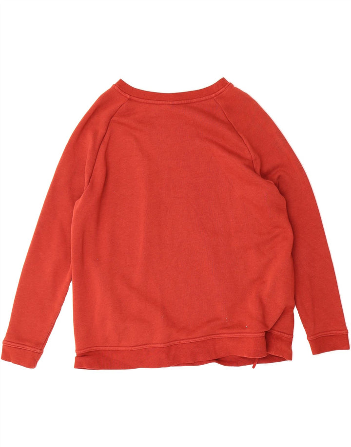 NIKE Womens Graphic Sweatshirt Jumper UK 16 Large Red Cotton Vintage Nike and Second-Hand Nike from Messina Hembry 