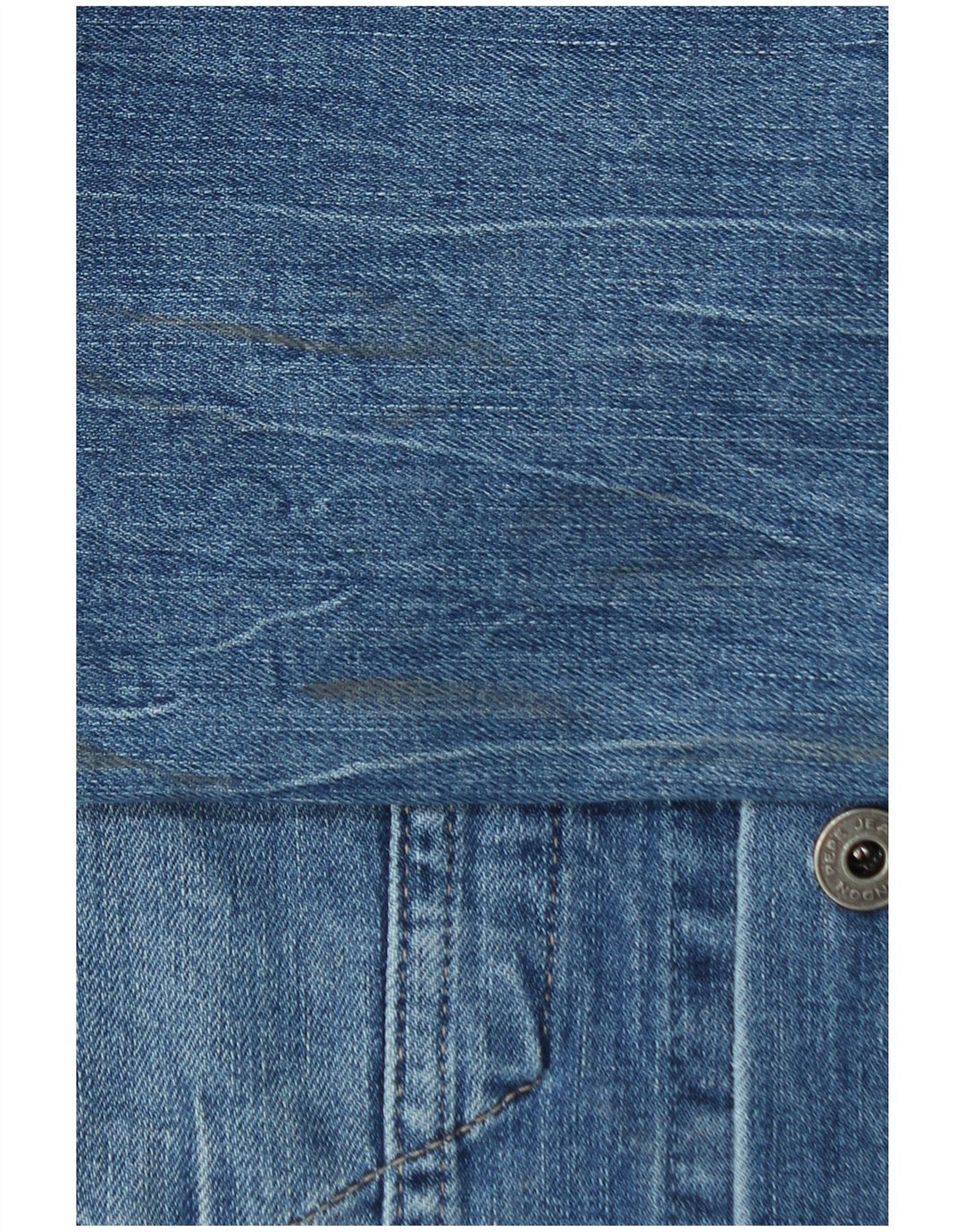Мужская джинсовая куртка PEPE Jeans UK 40, большая синяя хлопковая