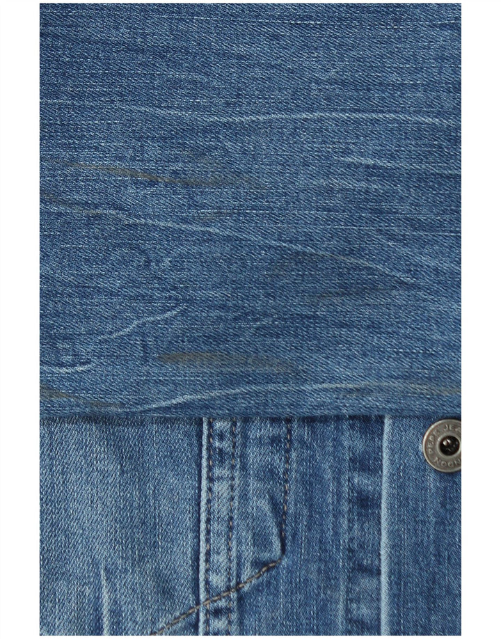 Мужская джинсовая куртка PEPE Jeans UK 40, большая синяя хлопковая
