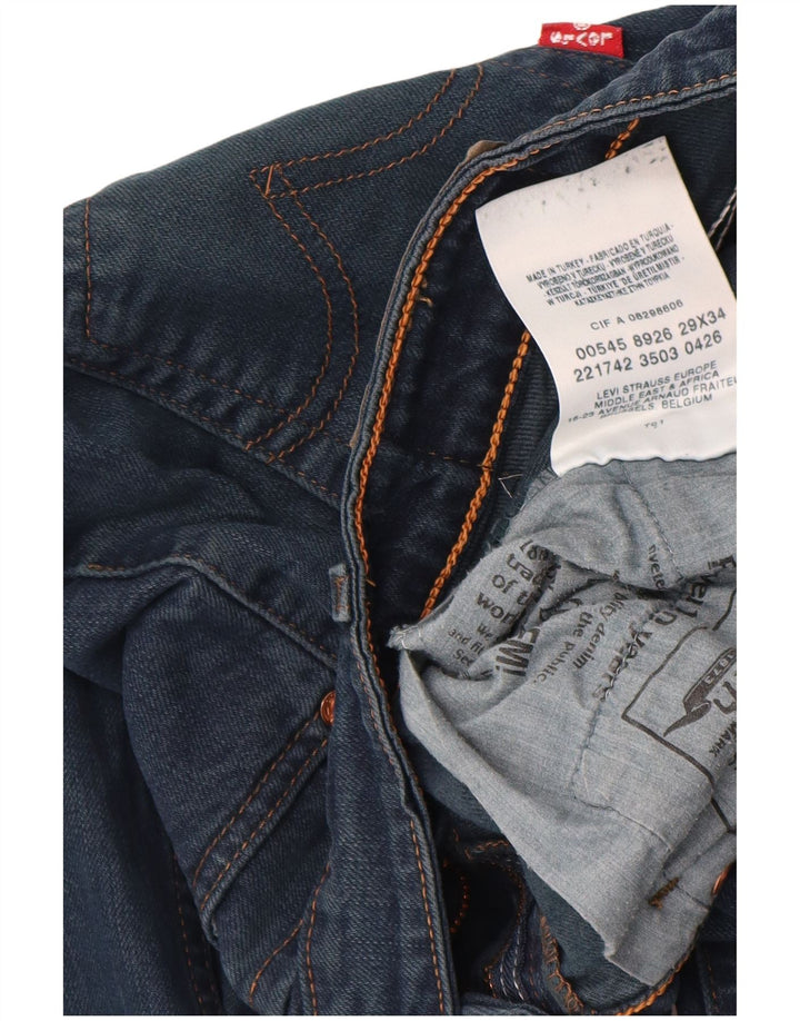 Женские джинсы LEVI'S 545 Bootcut W29 L34 Темно-синие, хлопок