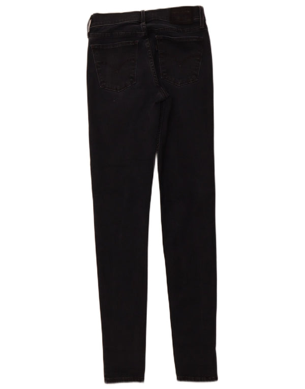 Женские джинсы LEVI'S 710 Super Skinny W25 L30, черный хлопок