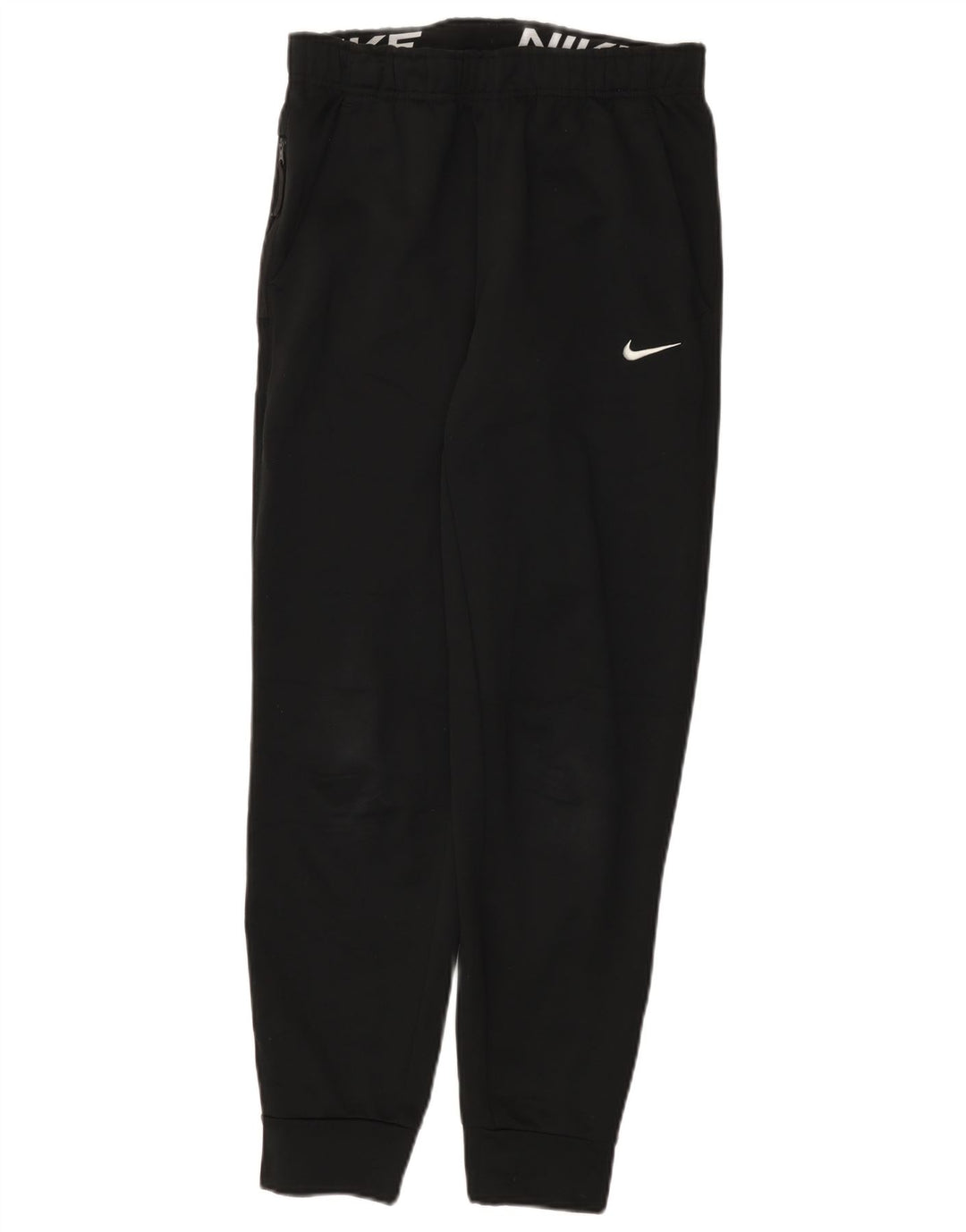 Мужские спортивные брюки Nike Therma-Fit, джоггеры, маленький черный полиэстер