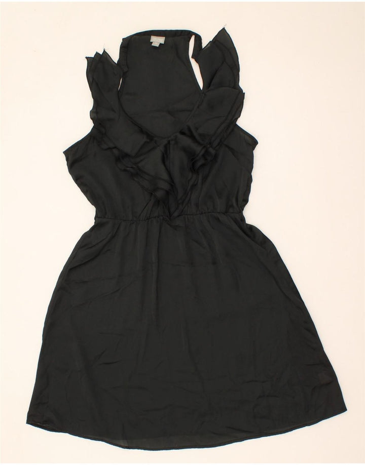 CONVERSE Womens Halter Dress UK 14 Medium Black Polyester Vintage Converse and Second-Hand Converse from Messina Hembry 