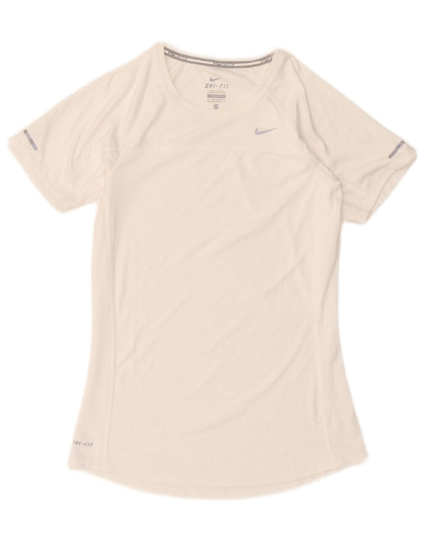 Женская футболка Nike Dri Fit Top UK 6 XS, белая