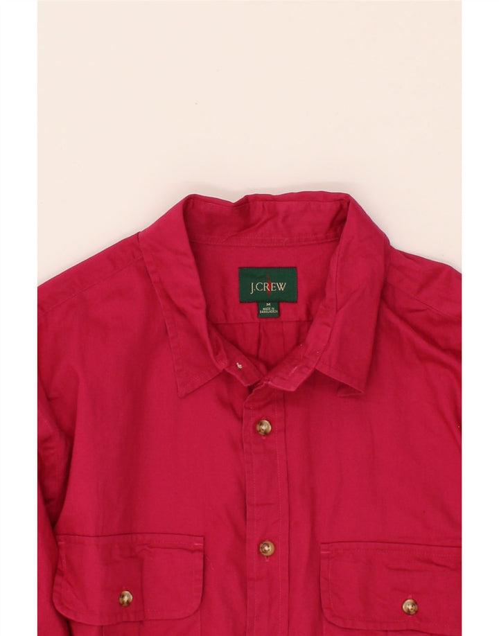 J. CREW Mens Shirt Medium Pink Cotton Vintage J. Crew and Second-Hand J. Crew from Messina Hembry 