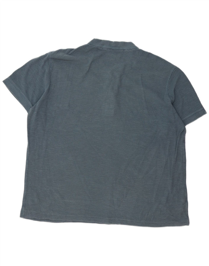 Мужская футболка EDDIE BAUER Top XL, синяя, хлопок