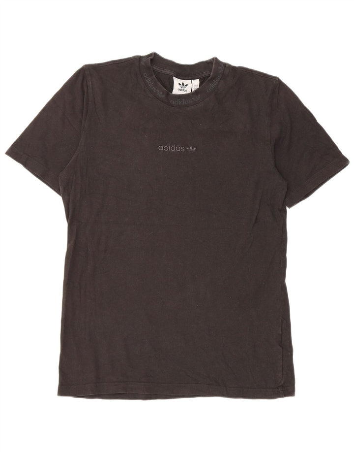 Adidas Мужская футболка Top Small Black Cotton