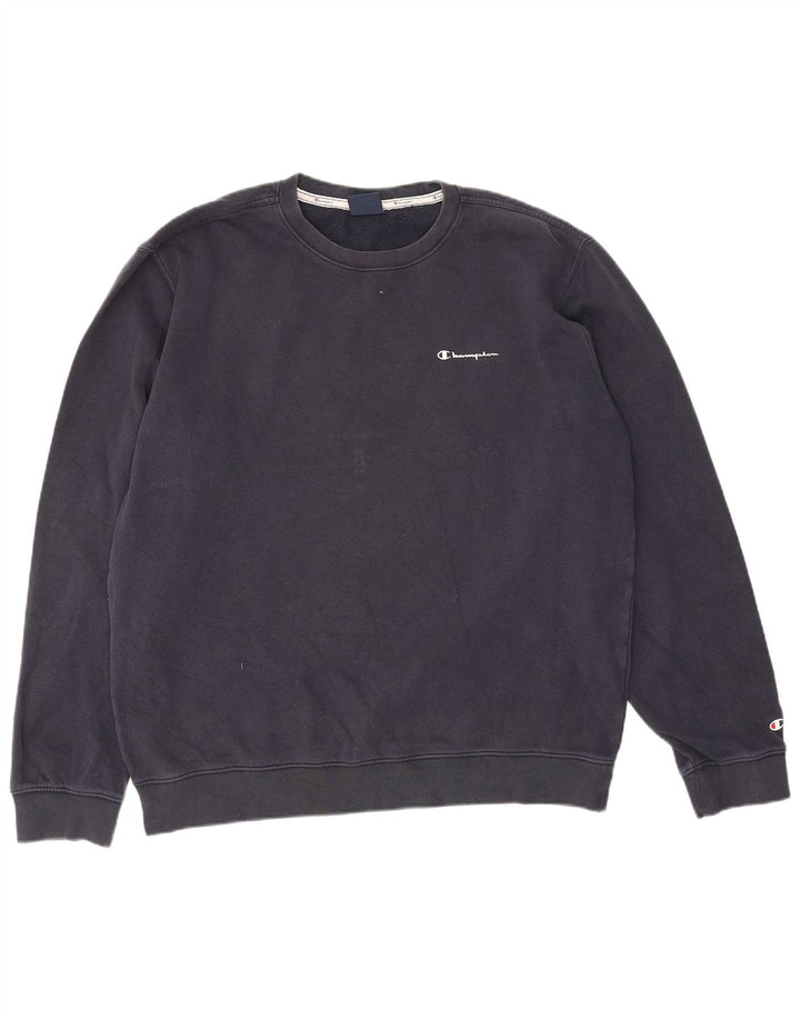 Мужской свитер Champion Jumper XL, темно-синий, хлопок