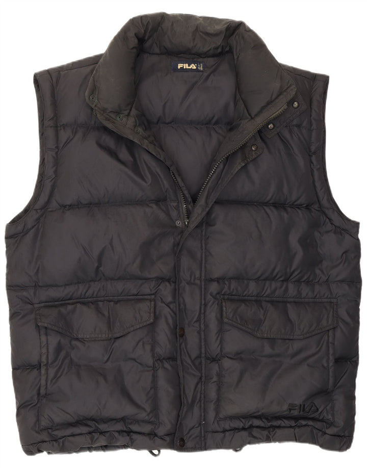 Мужской утепленный жилет Fila IT 52 XL, черный полиамид