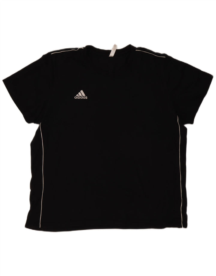 Мужская футболка ADIDAS Top 2XL, черный хлопок