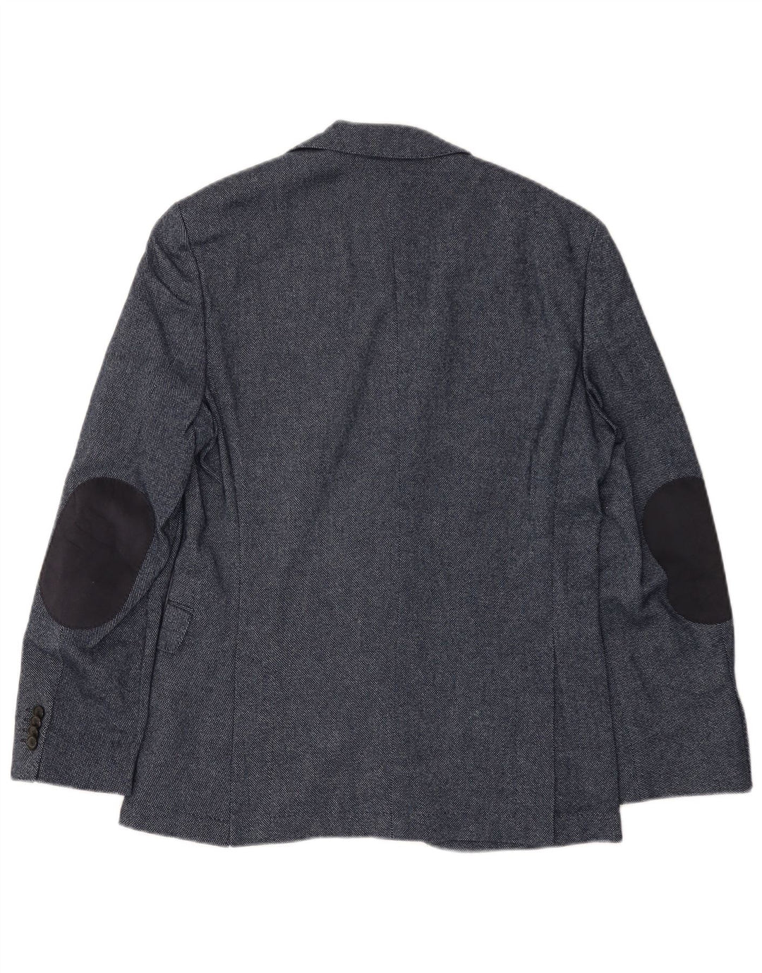 Мужской пиджак на 2 пуговицах HUGO BOSS, цвет EU 46, маленький, темно-синий, шерсть