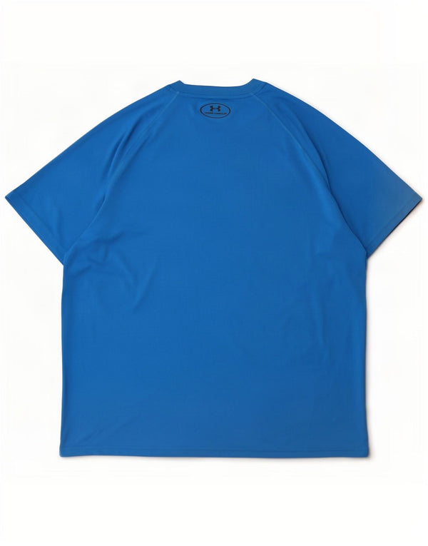 Мужская футболка Heat Gear Top Under Armour, большая синяя