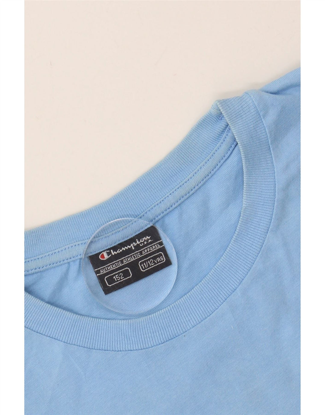 CHAMPION Boys Graphic Vest Top 11-12 Years Blue Cotton Vintage Champion and Second-Hand Champion from Messina Hembry 