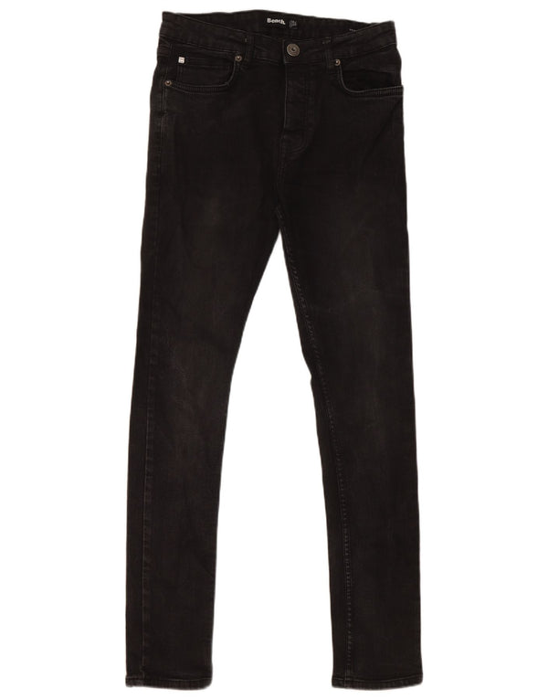 Мужские джинсы скинни Bench W32 L32, черный хлопок