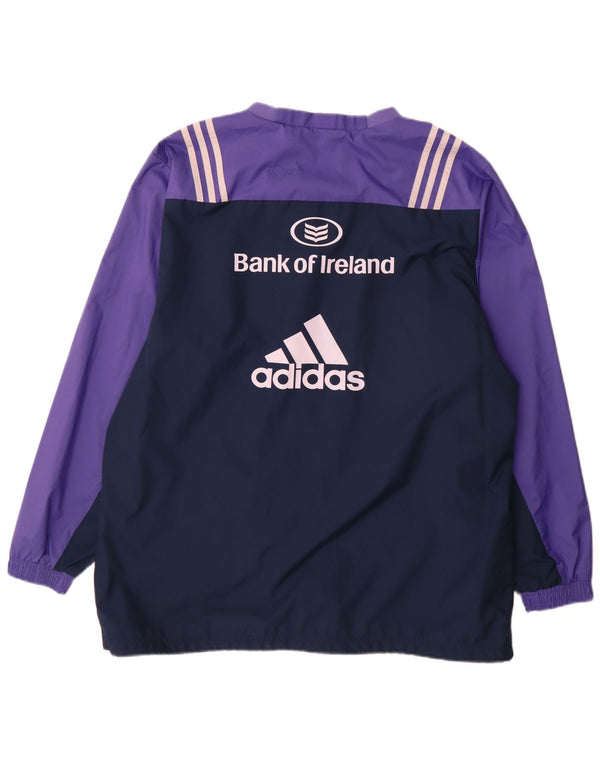 Мужской спортивный костюм Adidas Munster для регби, большой фиолетовый спортивный костюм