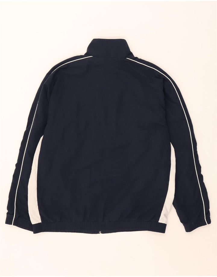 UMBRO Мужской спортивный костюм, верхняя куртка, большой темно-синий, полиэстер с цветными блоками
