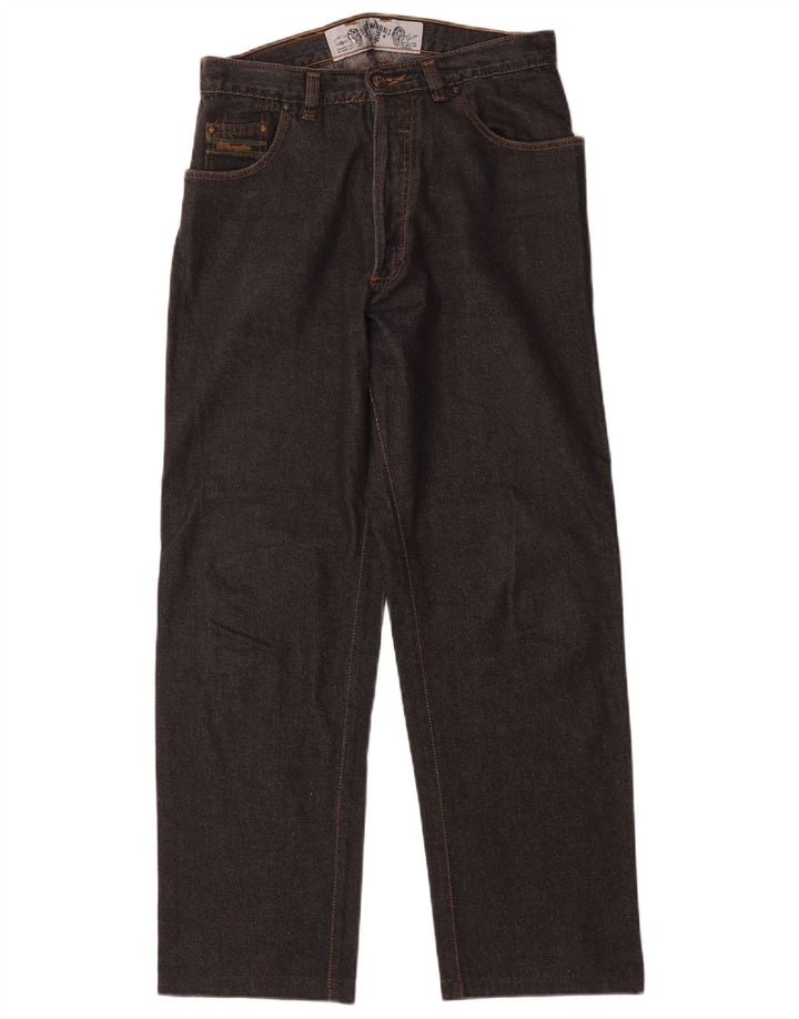 Мужские прямые джинсы Wrangler W32 L29, черный хлопок