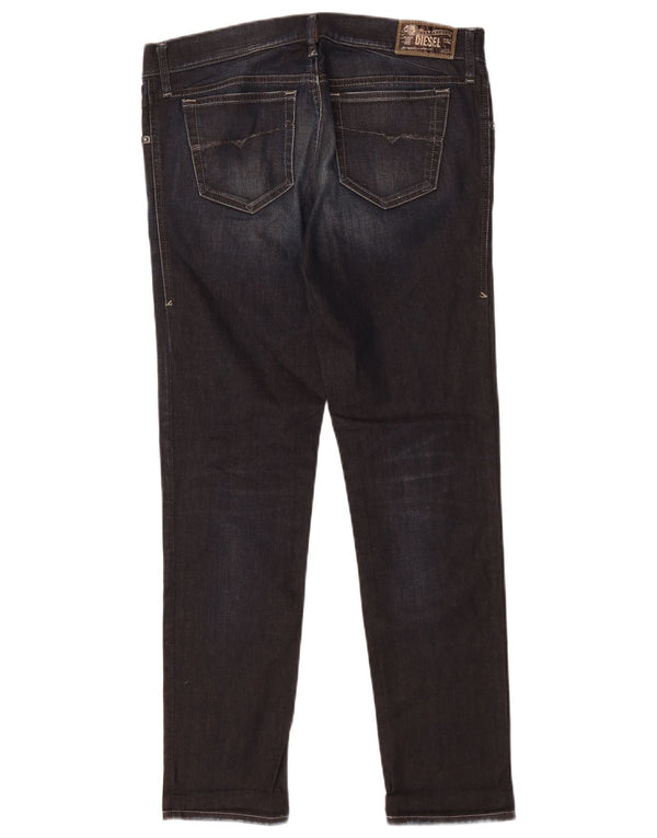 Мужские джинсы скинни Diesel Getlegg W31 L30 темно-синие, хлопок