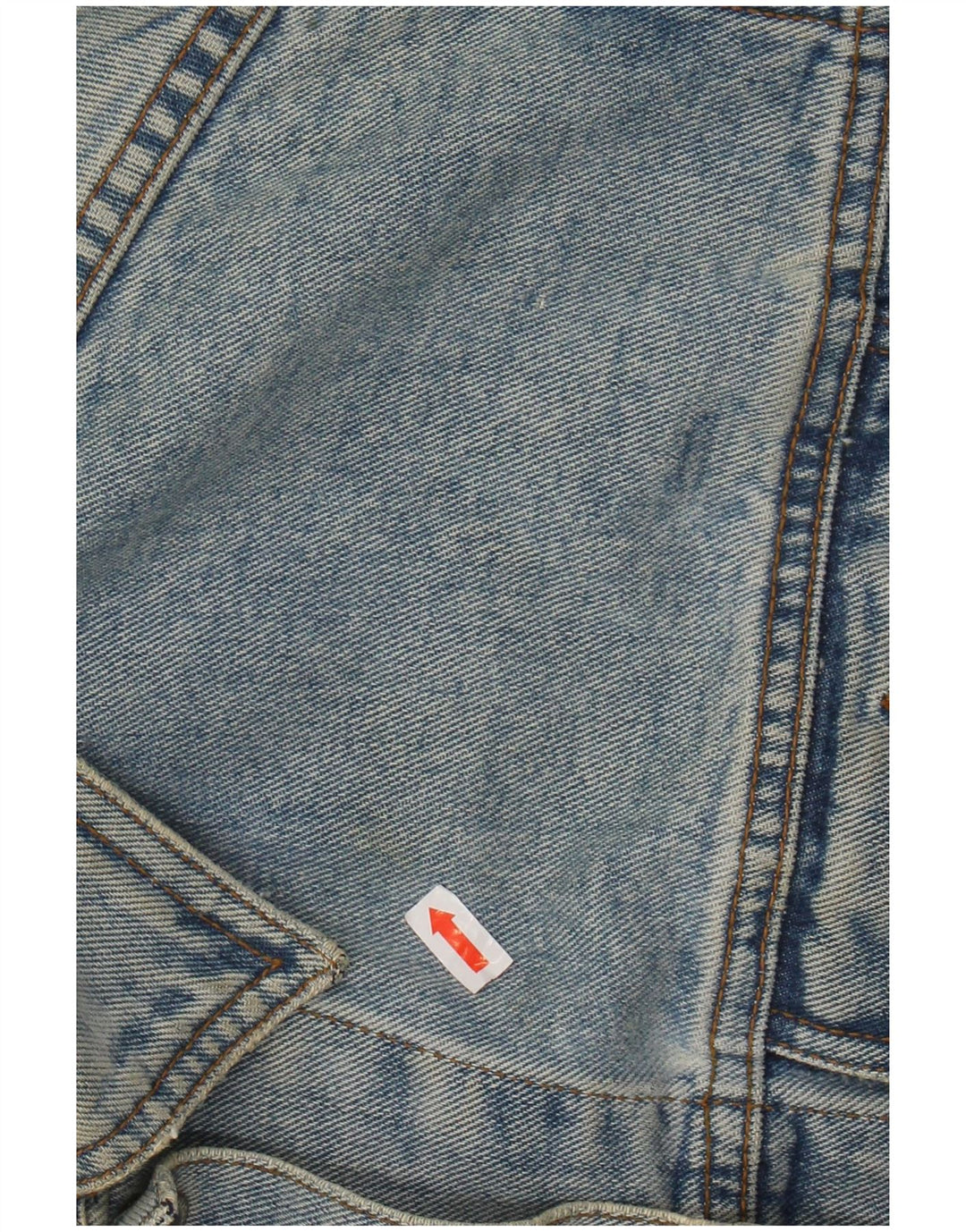 Женская укороченная джинсовая куртка ONYX UK 14, хлопок среднего синего цвета